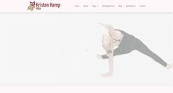 Desktop Screenshot of kristenkemp.com
